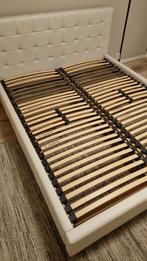 Double bed, Ophalen of Verzenden, Tweepersoons, Hout