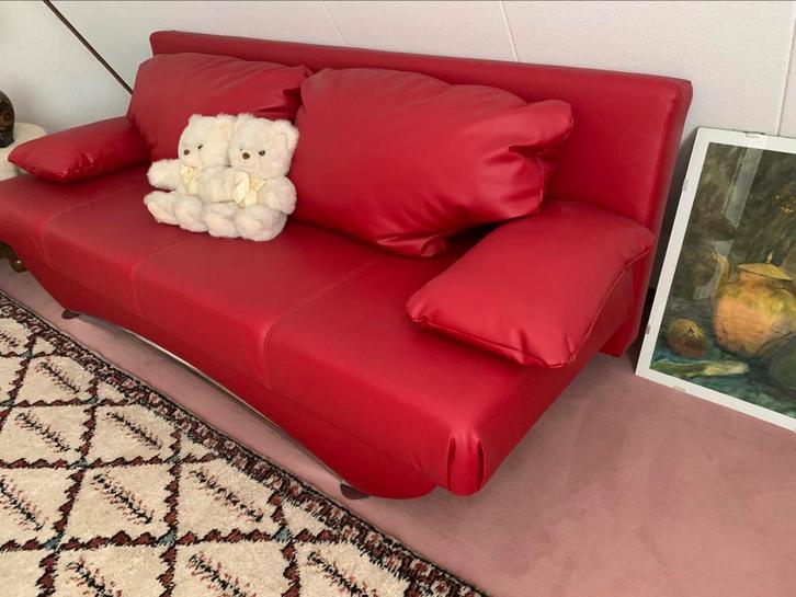 Bankje, slaapbankje, Huis en Inrichting, Banken | Sofa's en Chaises Longues, Zo goed als nieuw, Tweepersoons, 150 tot 200 cm, 75 tot 100 cm