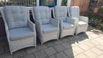 4 Heerlijke Tuinstoelen INTENSO furniture, Ophalen, Zo goed als nieuw, Wicker