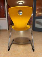 Partij schoolstoelen, hardplastic, stapelbaar, Huis en Inrichting, Stoelen, Ophalen, Kunststof, Gebruikt, Overige kleuren