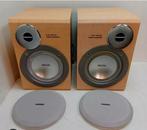 Philips MCM9 boxen houtkleur, Philips, Ophalen of Verzenden, Zo goed als nieuw, Minder dan 60 watt