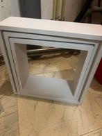 2 set witte decoraties kast, Huis en Inrichting, Ophalen of Verzenden, Gebruikt