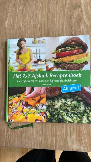 Het 7x7 Afslank Receptenboek beschikbaar voor biedingen