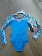 So danca turnpak blauw nieuw turnen maat , 8 10 en 12 14, Sport en Fitness, Kindermaat 122 t/m 140, Ophalen of Verzenden, Nieuw