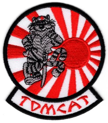 Tomcat stoffen opstrijk patch beschikbaar voor biedingen