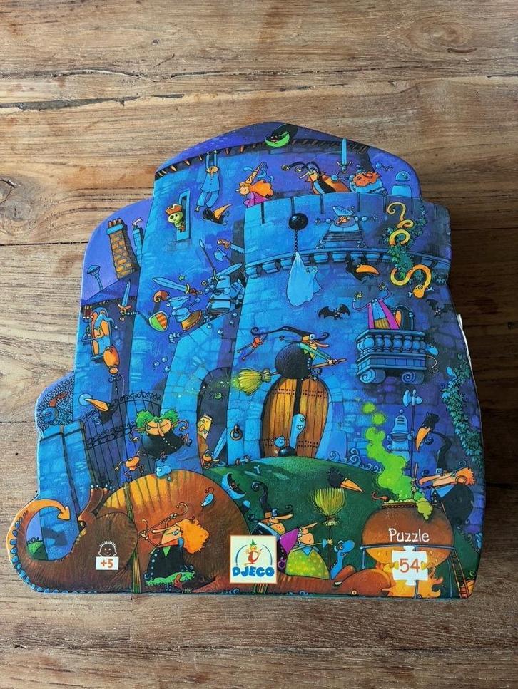 4 x Djeco Puzzles * gebruikt maar Compleet en Prachtig!, Kinderen en Baby's, Speelgoed | Kinderpuzzels, Zo goed als nieuw, 6 jaar of ouder