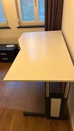 gratis, in hoogte verstelbaar bureau, Huis en Inrichting, Bureaus, Ophalen, In hoogte verstelbaar, Gebruikt, Bureau