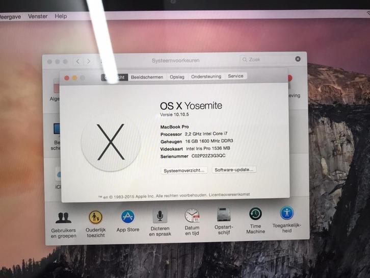 MacBook Pro 15" (Mid 2014) – i7 / 16GB / 512GB SSD, Computers en Software, Apple Macbooks, Gebruikt, MacBook Pro, 15 inch, 2 tot 3 Ghz