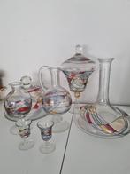 Setje Roemeens Kristal, Fostoria, Lucka glas, Antiek en Kunst, Ophalen of Verzenden