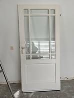 Binnendeur met glas, 93x201,5 cm, Ophalen, Gebruikt, 80 tot 100 cm, Binnendeur
