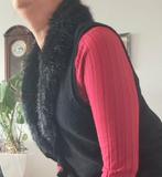 Gelco Chique Zwart Vest Zonder Mouwen - Maat 42, Kleding | Dames, Ophalen of Verzenden, Zo goed als nieuw, Maat 42/44 (L), Zwart
