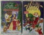 VHS Belle en het Beest betoverend kerstfeest, kerstmis elven, Alle leeftijden, Ophalen of Verzenden, Zo goed als nieuw, Tekenfilms en Animatie