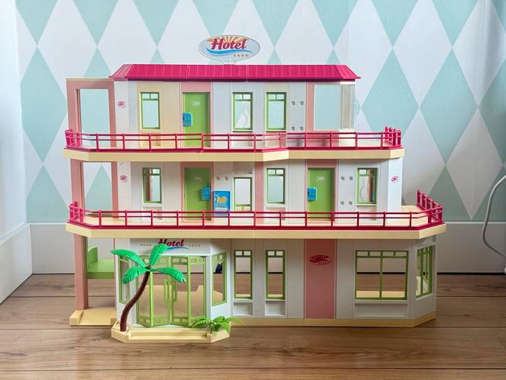 Playmobil Hotel 5265 + Luxe Hotel Suite, Kinderen en Baby's, Speelgoed | Playmobil, Gebruikt, Complete set, Ophalen