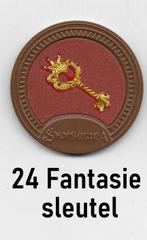 Efteling emte efteling medaillon nr 24 fantasie sleutel, Verzamelen, Ophalen of Verzenden, Overige typen