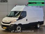 Iveco Daily 35C21 3.0L Dubbellucht 3,5t Trekhaak 210PK L2H2, Auto's, Bestelauto's, Euro 5, Gebruikt, 4 cilinders, Wit