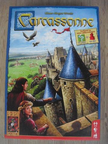 Carcassonne modern & uitbreidingen Abt & Rivier compleet beschikbaar voor biedingen