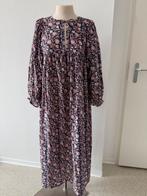 Blauwe blockprint jurk, Kleding | Dames, Maat 38/40 (M), Nieuw, Ophalen of Verzenden, Onder de knie