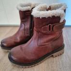 Bruine lederen laarsjes maat 32 leer IZGST, Meisje, Hush Puppies, Ophalen of Verzenden, Laarzen