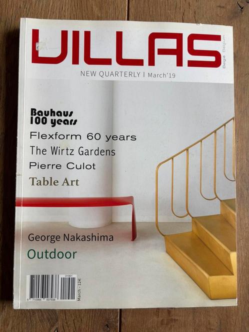 Designmagazine VILLAS maart 2019 – Bauhaus 100 jaar, Boeken, Informatica en Computer, Gelezen, Ophalen of Verzenden
