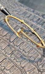 Prachtige  14k gouden Bangle armband, Sieraden, Tassen en Uiterlijk, Armbanden, Ophalen of Verzenden, Nieuw, Goud, Goud