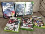 XBOX spellen FIFA 07, 12, HALO 3, enz, Spelcomputers en Games, Games | Xbox 360, 1 speler, Ophalen of Verzenden, Zo goed als nieuw