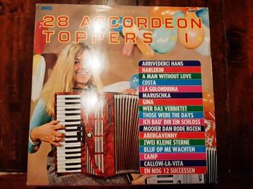 LP 28 accordeon toppers 1 / Various artists beschikbaar voor biedingen