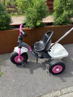 Driewieler met bak en duwstang, Ophalen, Gebruikt, Kettler, Duwstang