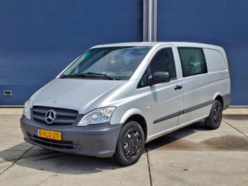 Mercedes-Benz Vito 110 CDI 320 Lang DC Luxe DUBBEL CABINE |  beschikbaar voor biedingen