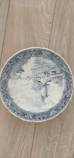 porseleinen wandbord,delfts blauw/ boch, Antiek en Kunst, Antiek | Wandborden en Tegels, Ophalen of Verzenden