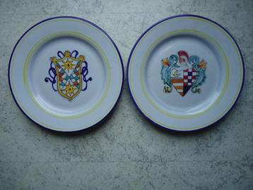 2 Excl. Italiaanse Antipasti borden Maioliche il Bargello It beschikbaar voor biedingen