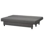 IKEA Asarum grijze 3-zits slaapbank, Ophalen, Gebruikt, Tweepersoons, 140 cm
