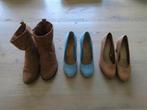 Laarsjes, pumps, schoenen met hakken maat 37. Pakket, set., Kleding | Dames, Schoenen, Blauw, Ophalen of Verzenden, Zo goed als nieuw