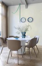 Eettafel Pillar Dining table van HK living in kleur wit, Huis en Inrichting, Tafels | Eettafels, Design, Rond, Nieuw, Ophalen of Verzenden