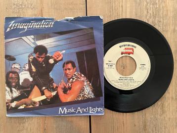 VINYL SINGLE Imagination - Music And Lights beschikbaar voor biedingen