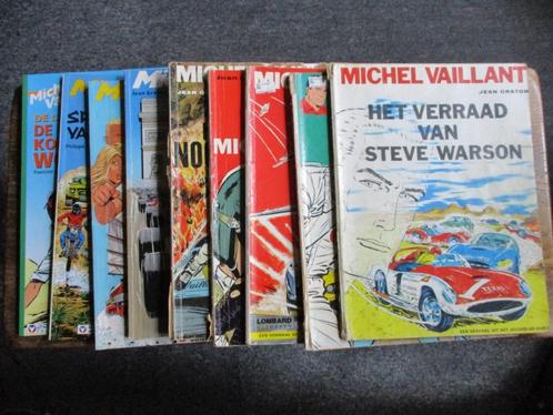 Michel Vaillant Strips 9x, Boeken, Stripboeken, Gelezen, Meerdere stripboeken, Ophalen of Verzenden