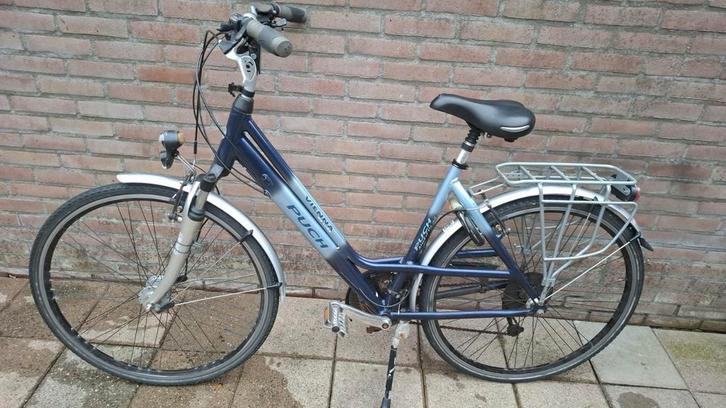 Damesfiets, Fietsen en Brommers, Fietsen | Dames | Sportfietsen en Toerfietsen, Zo goed als nieuw, Overige merken, Meer dan 20 versnellingen