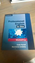 Professional English in use marketing boek, Ophalen of Verzenden, Zo goed als nieuw