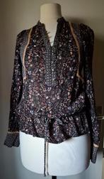 DEPT fijn gebloemde viscose blouse, 34/36, Overige kleuren, Verzenden, Nieuw, Lange mouw