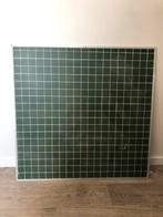 Echt groen schoolbord voor krijt. 1 bij 1 meter., Diversen, Schoolborden, Ophalen, Gebruikt, Krijtbord