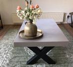 Fraaie beton look salontafel grijs industrieel KOOPJE !, Zo goed als nieuw, Minder dan 50 cm, Rechthoekig, 50 tot 100 cm
