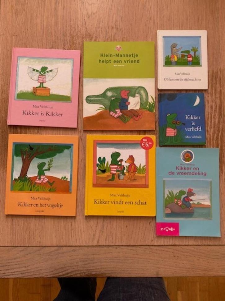 7x kikker, Boeken, Kinderboeken | Kleuters, Zo goed als nieuw, Fictie algemeen, Ophalen of Verzenden