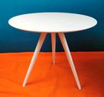 Vintage Pastoe driepoot salontafel tafel tripod bijzettafel, Huis en Inrichting, Minder dan 55 cm, Gebruikt, Rond, Midcentury Louis van Teeffelen Webe danish tripod