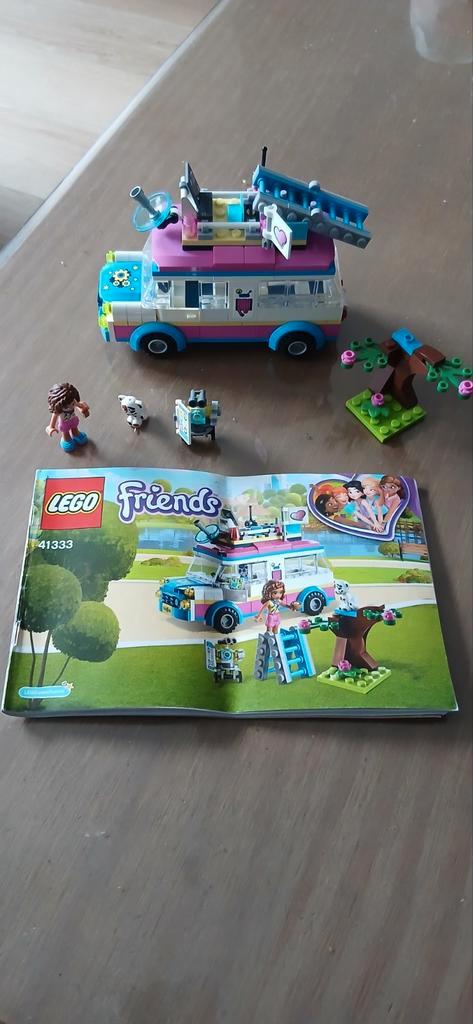 LEGO Friends Camper Van 41333 - Compleet!, Kinderen en Baby's, Speelgoed | Duplo en Lego, Zo goed als nieuw, Lego, Complete set