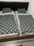 Twee keer één persoons bedden, Huis en Inrichting, Ophalen, Overige materialen, 100 cm, Eenpersoons