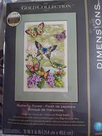 Borduurpakket Butterfly Forest van Dimensions Gold, Ophalen of Verzenden, Nieuw, Borduurpakket