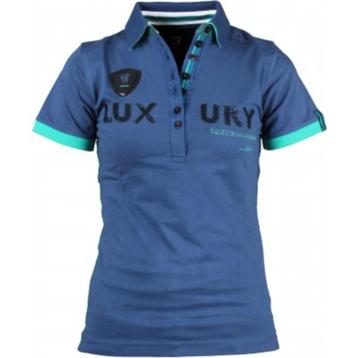 Dark denim, blauw met groene Horka Allegro polo 140 en XS beschikbaar voor biedingen