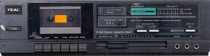 Teac V-340 casettedeck, Audio, Tv en Foto, Cassettedecks, Overige merken, Ophalen of Verzenden