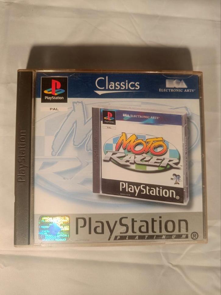 Moto racer playstation 1 compleet, Spelcomputers en Games, Games | Sony PlayStation 1, Gebruikt, Racen en Vliegen, 2 spelers, Vanaf 12 jaar