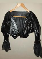 Lakleren jasje.zwart. maat 36, Overige typen, Zwart, Ophalen of Verzenden, Zo goed als nieuw