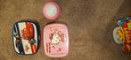 Broodtrommel en drinkbeker Cars Hello Kitty, Kinderen en Baby's, Kinderspulletjes, Ophalen